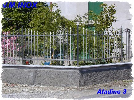 recinzione inox aladino