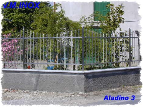 recinzione inox aladino